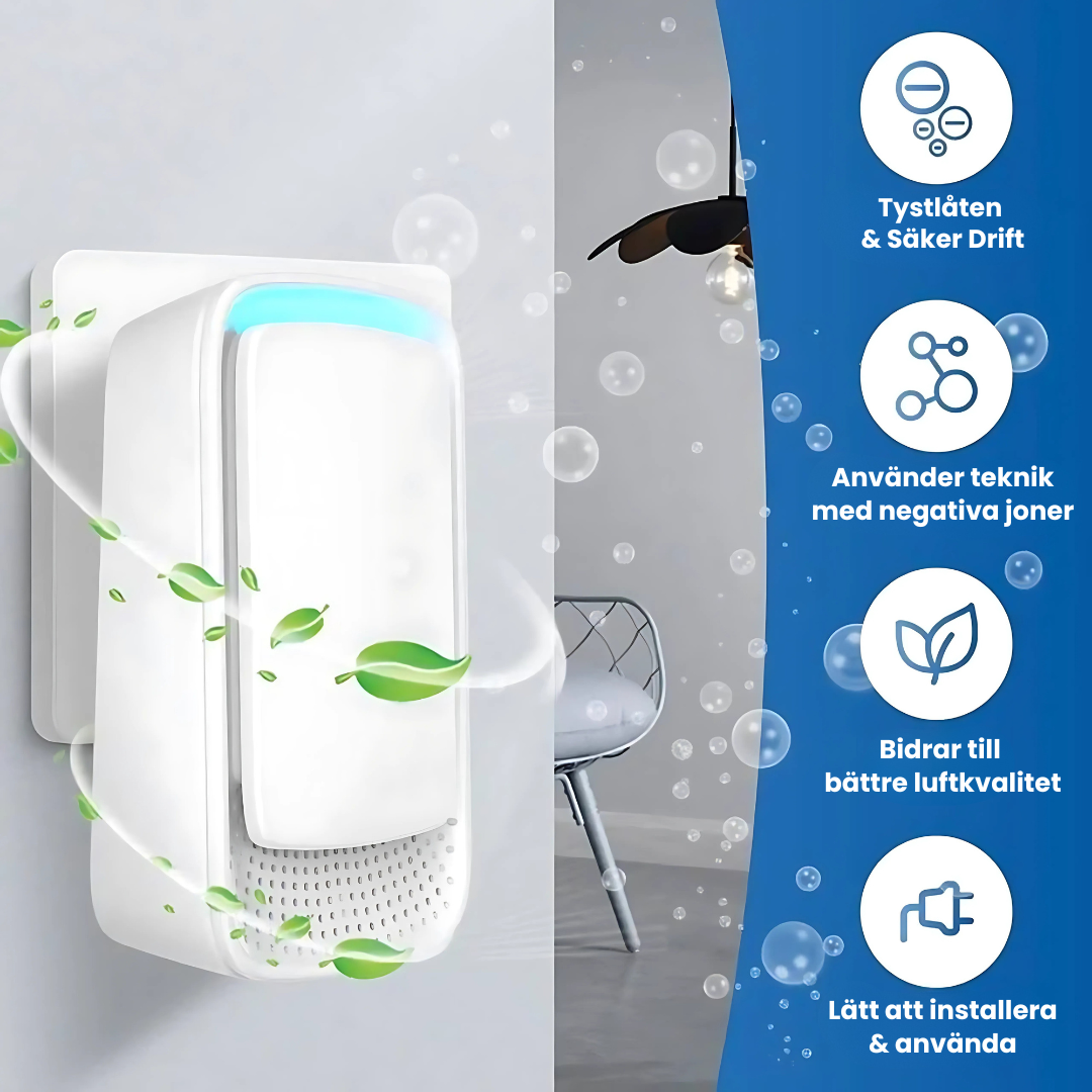 AirMote™ - Minska allergenerna i ditt hem naturligt