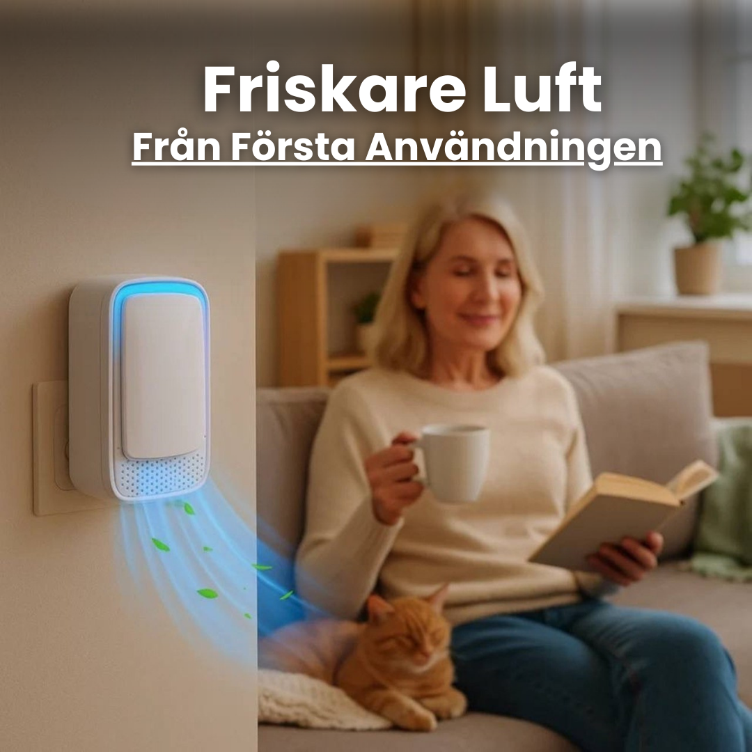 AirMote™ - Minska allergenerna i ditt hem naturligt