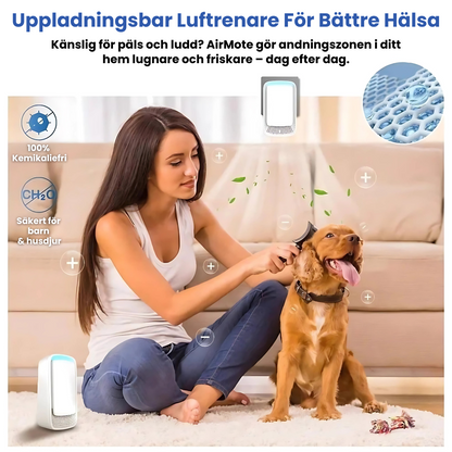 AirMote™ - Minska allergenerna i ditt hem naturligt